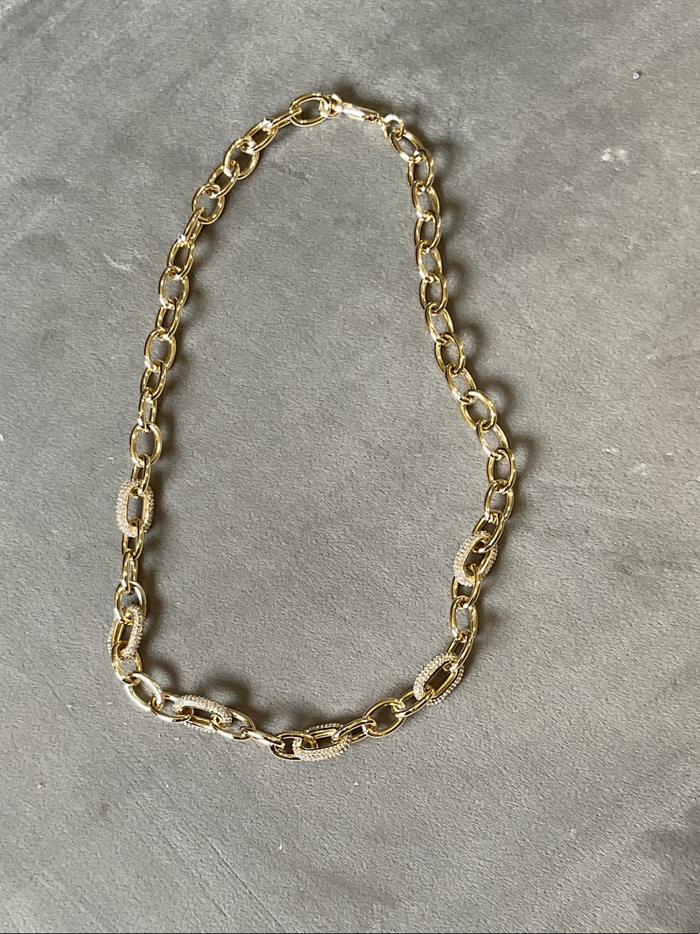 Gold Link Chain Necklace - Elegant Women’s Jewelry